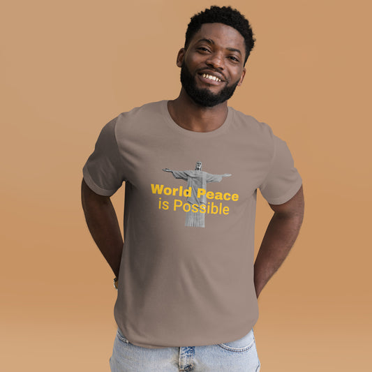 EHM Unisex t-shirt World Peace is Possible