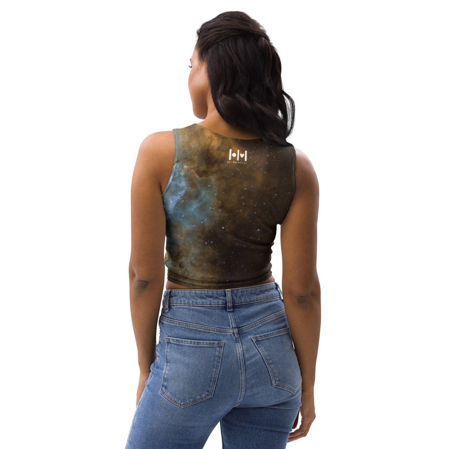 EHM Crop Top Space Nebula