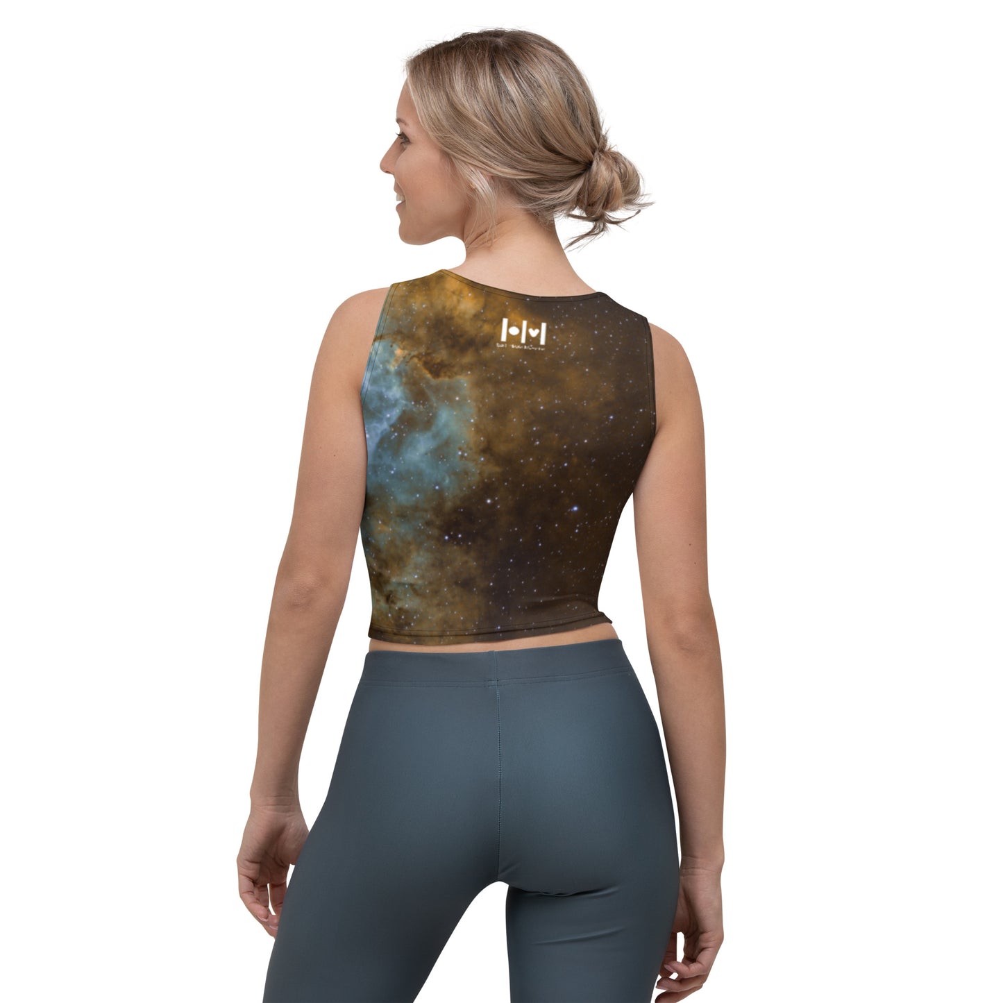 EHM Crop Top Space Nebula