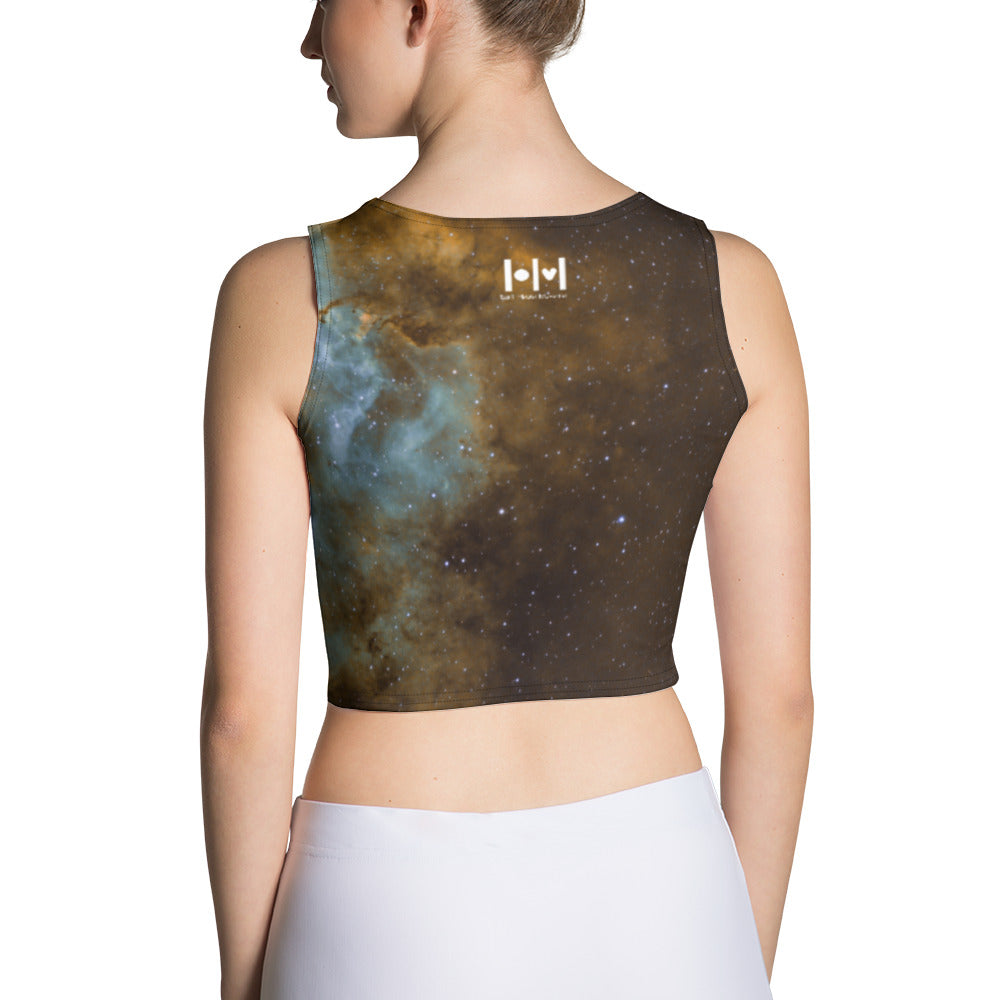 EHM Crop Top Space Nebula