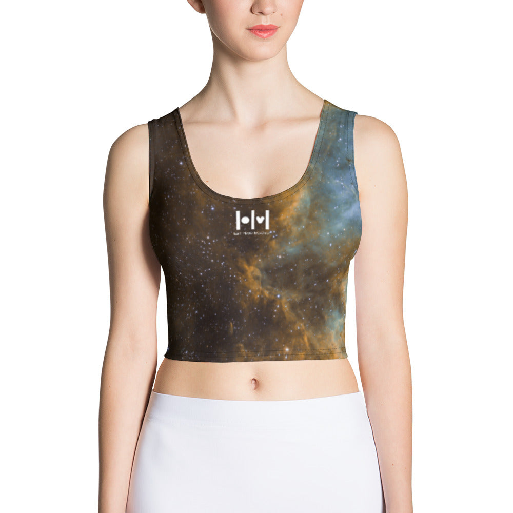 EHM Crop Top Space Nebula