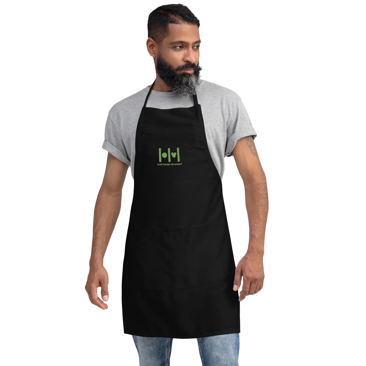 EHM Embroidered Apron