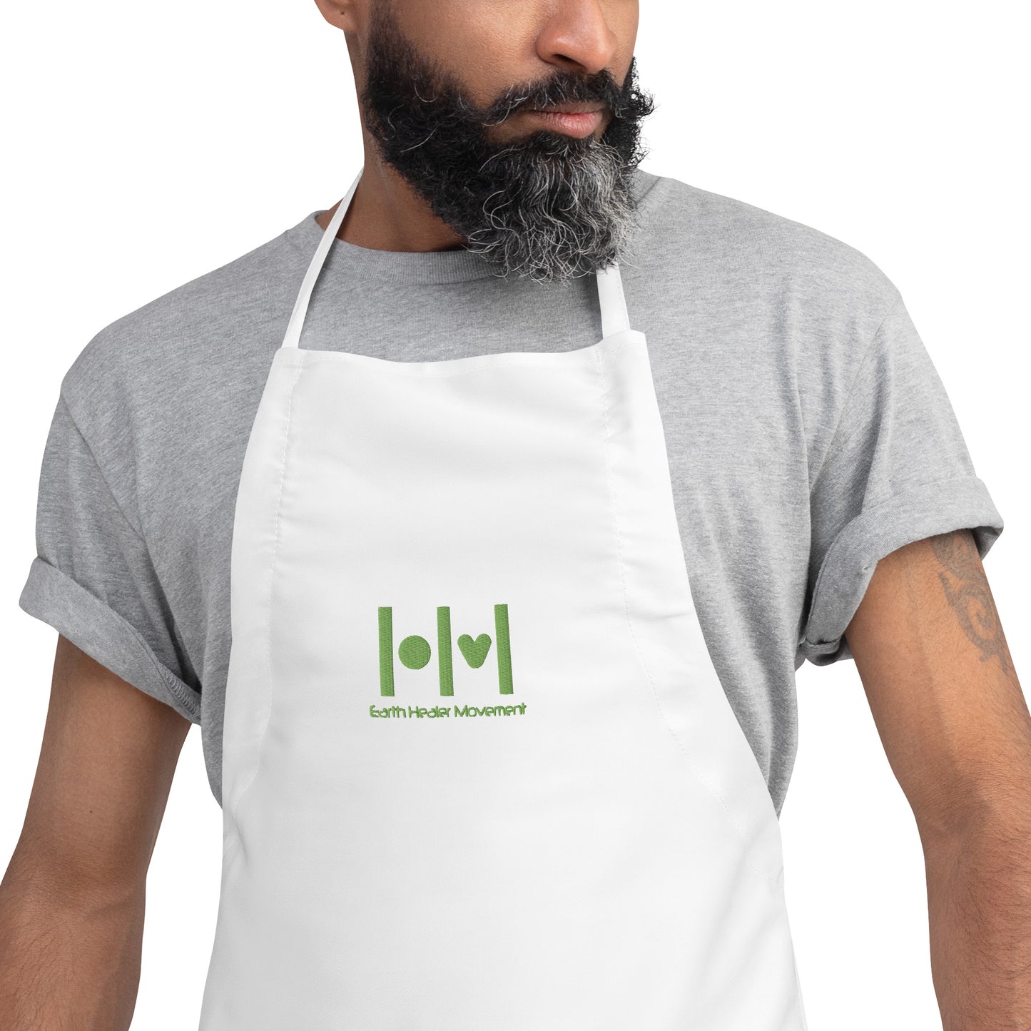 EHM Embroidered Apron