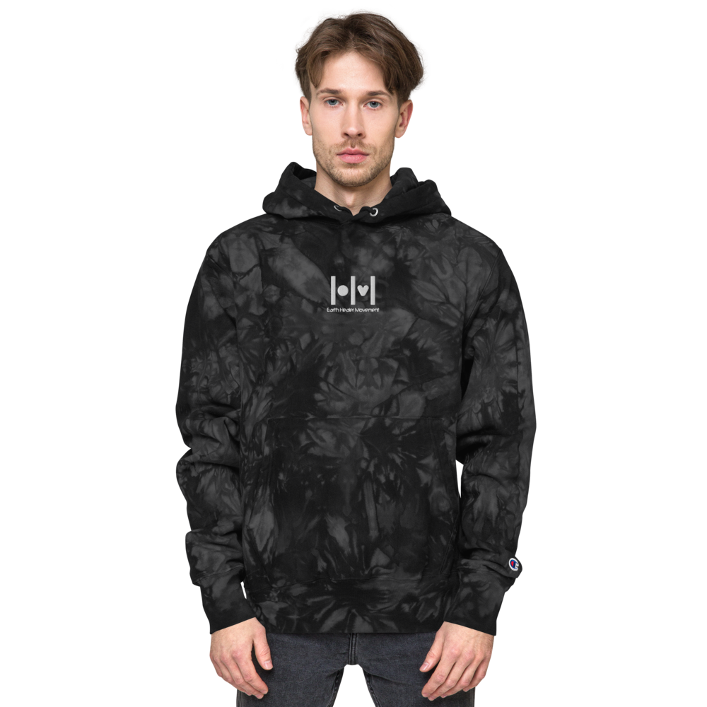 EHM Unisex Champion tie-dye hoodie